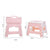 New Fashion Multi Step Foldable Stool Purpose Home Kitchen Bedroom Fold Easy Plastic Storage Practical Convenient to Carry *2