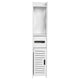 New Floor Mounted Storage Cabinet Corner Bathroom Vanity Bathroom Side Cabinet Towel Box Toilet Shelf Living Room Furniture