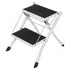 New Folding Step Ladder Anti-Slip Little Giant 2 Tread Safety Step Ladder Folding Step Stools With Tool Tray Step Ladder
