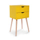 New Nordic Light Luxury Bedside Table Simple Modern Bedroom Storage Cabinet Bedside Cabinet Net Red Drawer Ins Cabinet JJ0025