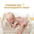 Newborn Props for Photography Wood Bed Newborn Posing Photography Photo Bed Crib Props Shoot Posing Sofa