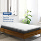 Newentor Mattress Topper Memory Foam Pad Cooling Folding Breathable Bed Mat 7cm Thickness Tatami Design For Body Pressure Relax