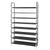 Nonwoven Fabric Simple Shoes Rack 100cm Ultra Large Capacity 8 Layers Steel Shoe Rack Living Room Dustproof Shoe Shelf
