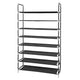 Nonwoven Fabric Simple Shoes Rack 100cm Ultra Large Capacity 8 Layers Steel Shoe Rack Living Room Dustproof Shoe Shelf