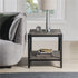 Nordic Sofa Side Wood Low Square Coffee Table Tea Fruit Snack Service Plate Tray Bed Living Room Storage Easy Installation