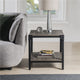 Nordic Sofa Side Wood Low Square Coffee Table Tea Fruit Snack Service Plate Tray Bed Living Room Storage Easy Installation