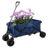 Outdoor Folding Wagon Collapsible Utility Cart Storage Basket Garden Trolley