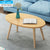 Oval Side Table End Table Wood Coffee Tea Table Living Room Home Mini Furniture