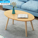 Oval Side Table End Table Wood Coffee Tea Table Living Room Home Mini Furniture