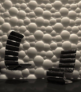 Plastic Molds Plastic forms, plastic 3D decorative wall panels "Bubbles" for gypsum, Price for 1pcs unique design