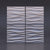 Plastic Molds Plastic forms, plastic 3D decorative wall panels 