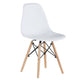Plastic Seat Durable Wooden legs Modern Suitable For Restaurants Offices Living Room Simple Structure Easy Installation Chair