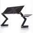 Portable foldable adjustable folding table for Laptop Desk Computer mesa para notebook Stand Tray For Sofa Bed Black