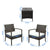 Rattan Chairs Living Room Modern Sectional Sofa Set Outdoor Garden Single Seat Accent Chair With Tea Table SKU07696238
