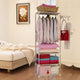 Removable Bedroom Hanging Clothes Rack with Wheels Floor Standing Coat Rack Multi-function Modern Triangle Coat Wardrobe Hanger