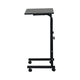Removable E1 15MM Chipboard & Steel Side Table with Baffle Black L/Wood Color S/Black S Free Shipping