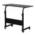 Removable E1 15MM Chipboard & Steel Side Table with Baffle Black L/Wood Color S/Black S Free Shipping