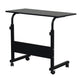Removable E1 15MM Chipboard & Steel Side Table with Baffle Black L/Wood Color S/Black S Free Shipping