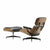 Replica Dining Chair BIG SIZE Swivel Lounge Chair&Ottoman With Top Real Leather Rosewood Armchair Living Room Sofa Leisure