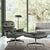Replica Dining Chair BIG SIZE Swivel Lounge Chair&Ottoman With Top Real Leather Rosewood Armchair Living Room Sofa Leisure