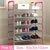 Shoe Shelf Rack DIY Assembly Black Korea Russia Shoe Organizer Rack Space Saver Home Furniture