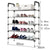 Shoe Shelf Rack DIY Assembly Black Korea Russia Shoe Organizer Rack Space Saver Home Furniture