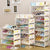 Shoe Storage Rack Cabinet Organizer Holder Multi Layers Assemble Shoes Shelf USA Stock Living Room Furniture Shoe Rack