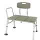 Shower Chair 10 Height Adjustable Bathtub Medical Shower Transfer Bench Bath US Warehouse Drop Shipping Available