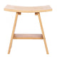 Shower Stool Bathroom Spa Bath Organizer Stool Bamboo