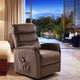 Simple Control Electric Remote Control Lift Chair Recliner Breathable High-density Sponge Livingroom Chairs Footrest HW54391