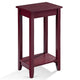 Simple Elegant Tall Strong Wooden Sofa End Table Stability Durability Side Table Smooth Tabletop Easy To Clean HW51529