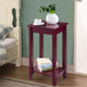 Simple Elegant Tall Strong Wooden Sofa End Table Stability Durability Side Table Smooth Tabletop Easy To Clean HW51529