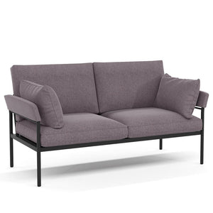 Simple Fashion Living Room Sofa Fabric Loveseat Steel Frame Modern Sofa For Living Room SKU15724762