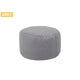 Solid Color Chair Cover Beanbag Sofas without Filler Small Round Lazy BeanBag Sofa Cover Waterproof Stuffed Storage Toy Bean Bag