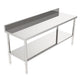 Stainless Steel Galvanized Work Table Cake Table Woodworking Metal Hiah Hardness Desk for Home Kitchen industry Work 24-72"