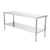 Stainless Steel Galvanized Work Table Cake Table Woodworking Metal Hiah Hardness Desk for Home Kitchen industry Work 24-72"