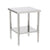 Stainless Steel Galvanized Work Table Cake Table Woodworking Metal Hiah Hardness Desk for Home Kitchen industry Work 24-72"