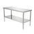 Stainless Steel Galvanized Work Table Cake Table Woodworking Metal Hiah Hardness Desk for Home Kitchen industry Work 24-72"