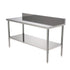 Stainless Steel Galvanized Work Table Cake Table Woodworking Metal Hiah Hardness Desk for Home Kitchen industry Work 24-72"