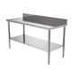 Stainless Steel Galvanized Work Table Cake Table Woodworking Metal Hiah Hardness Desk for Home Kitchen industry Work 24-72"