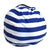 Stuffable Animal Toys Storage Bean Bag Stuffed Children Kids Plush Toy Organizer Multi-Purpose Large Capacity