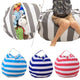 Stuffable Animal Toys Storage Bean Bag Stuffed Children Kids Plush Toy Organizer Multi-Purpose Large Capacity