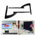 Table Mount Steel  26~37inch Flat Screen Desktop TV Monitor Stand  Adjustable Height  Living Room Furniture Bracket Holder