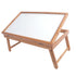 Table Top Adjustable Dining-table Wood Color White Plank  For Coloring Reading Eating Food Household 50X30X21cm