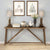 Tribesigns 59 Inches Extra Long Rustic Console Table, Solid Wood Entry Table, Sofa Table for Living Room, Entryway & Balcony