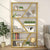 Tribesigns 7-Tier Open Bookshelf,  Display Shelf Organizer with 7 Shelves Storage Capacity & Gold Sturdy Metal Frame for Home