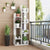 Tribesigns 8-Shelf Tree Bookshelf Modern Book Rack Display Storage Organizer