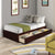 Twin Size Platform Storage Bed 3 Drawers More Storage Space For Bedroom Apartment Solid Wood Sturdy MDF And Composite Wood