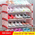USA Stock Creative Five Layers Shoes Rack Simple DIY Assembly Shoes Organizer Shelf Non-woven Fabric Shoes Storage Shelves