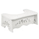 White Squatting Toilet Stool Bathroom Squat Toilet Stool 7 inch